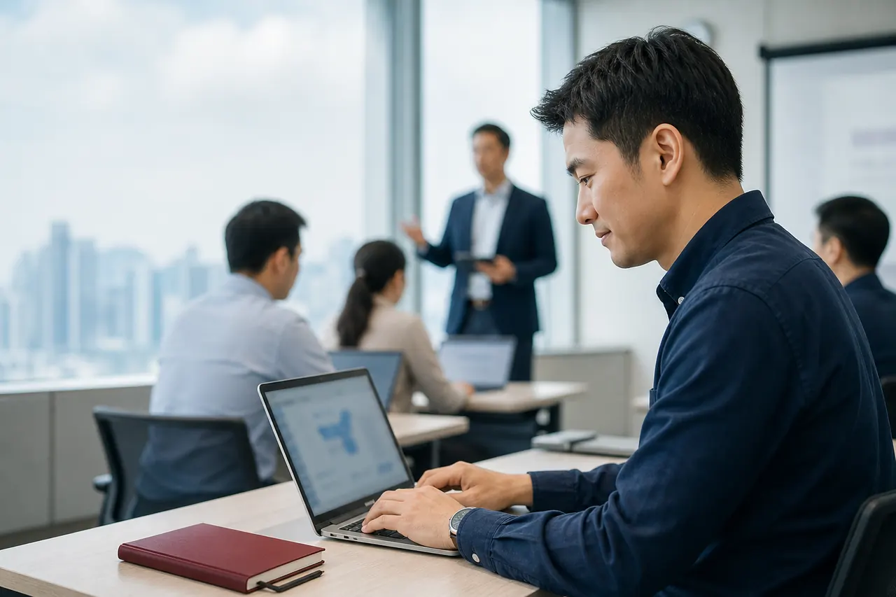 香港在職人士參與專業培訓